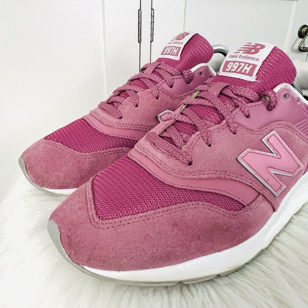 Rare New Balance 997H Mineral Rose Pink Leather Sneakers Shoes Womens Size 11.5 - Picture 2 of 8
